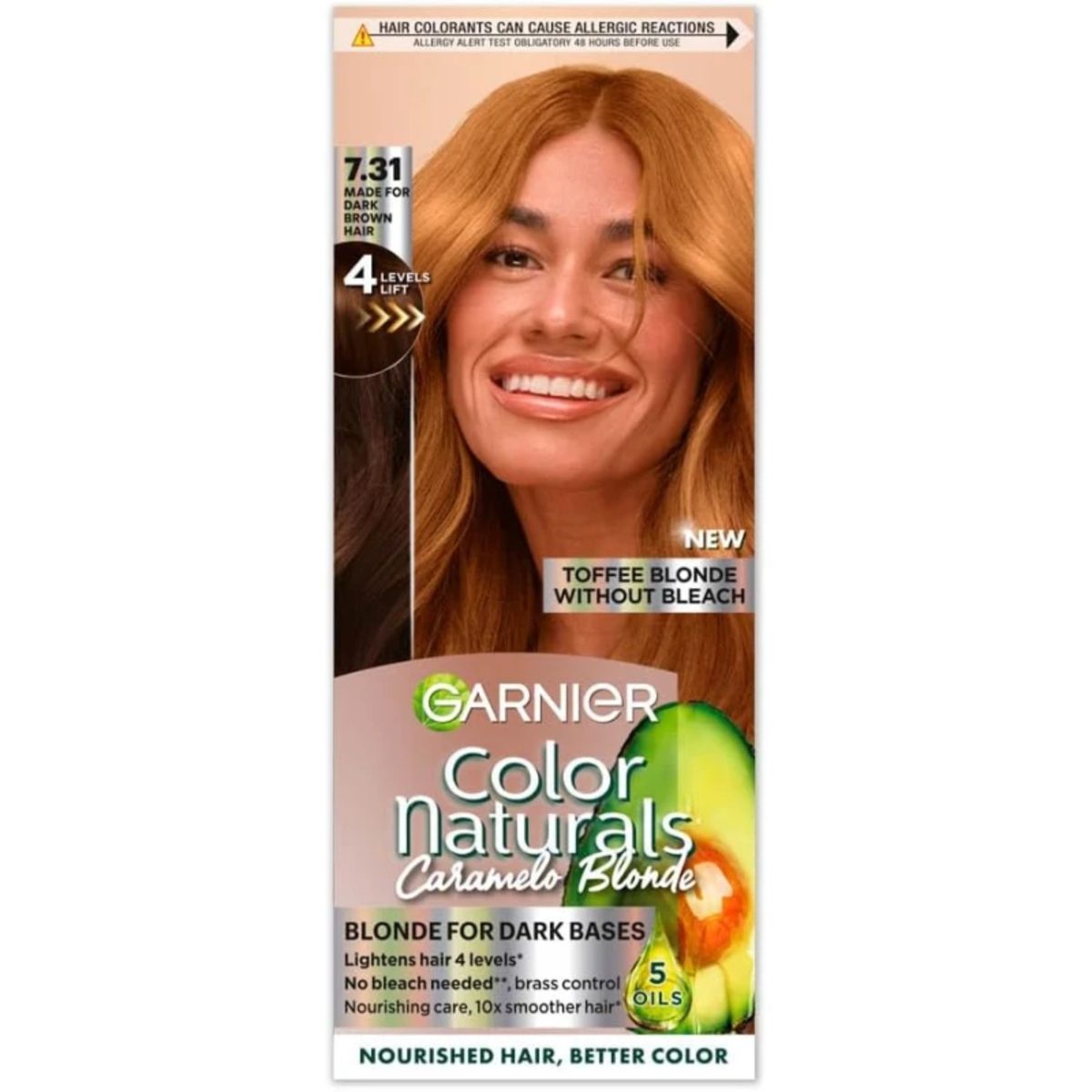 GARNIER COLOR NATURALS CARAMELO BLOND 7.31