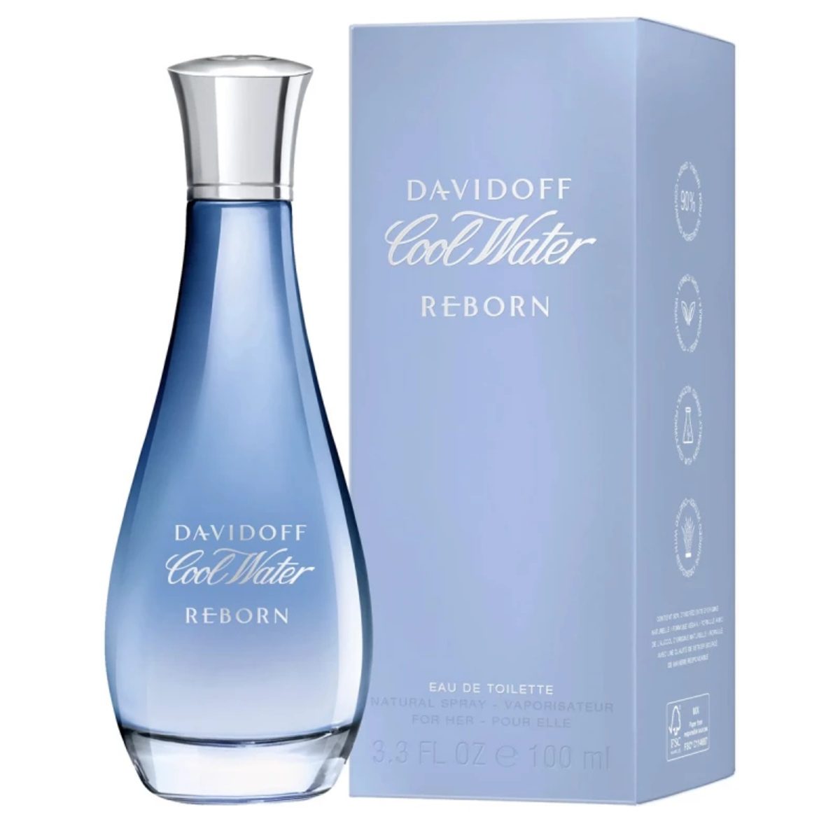 DAVIDOFF COOL WATER REBORN W EDP 100ML SPRY