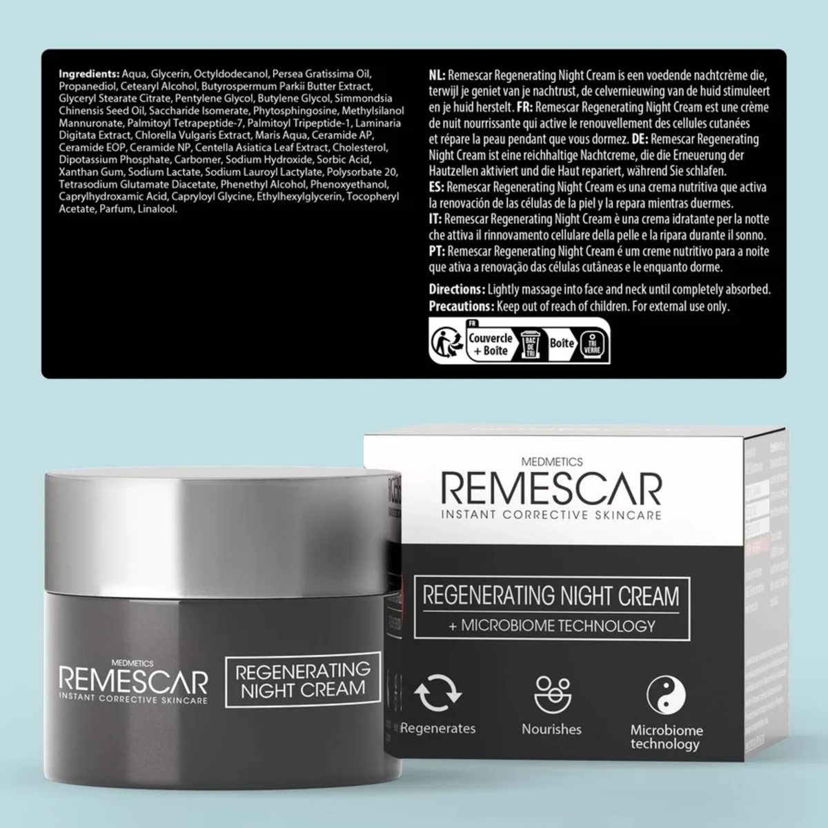 REMESCAR REGENERATING NIGHT CREAM 50ML