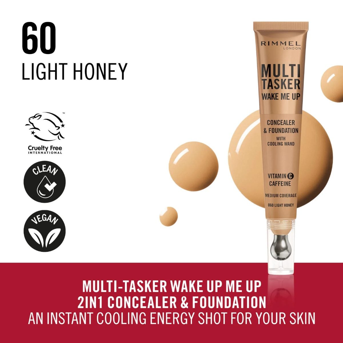 RIMMEL LAST FINISH CNCLFND LIGHT HONY 060