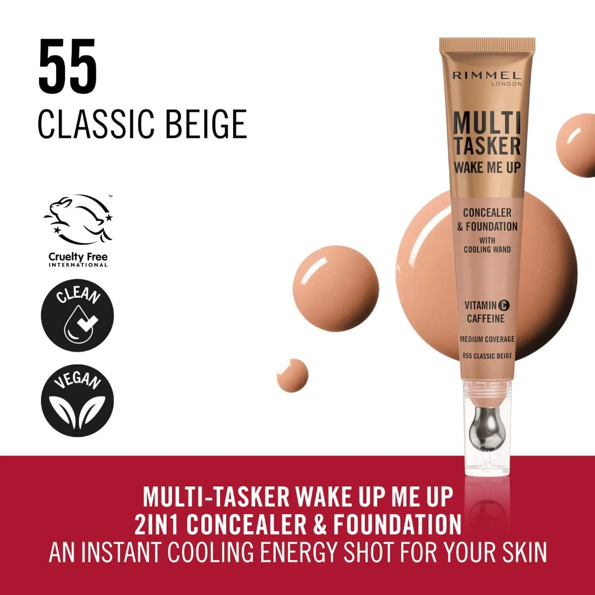 RIMMEL LAST FINISH CNCLFND CLASS BEIGE 055