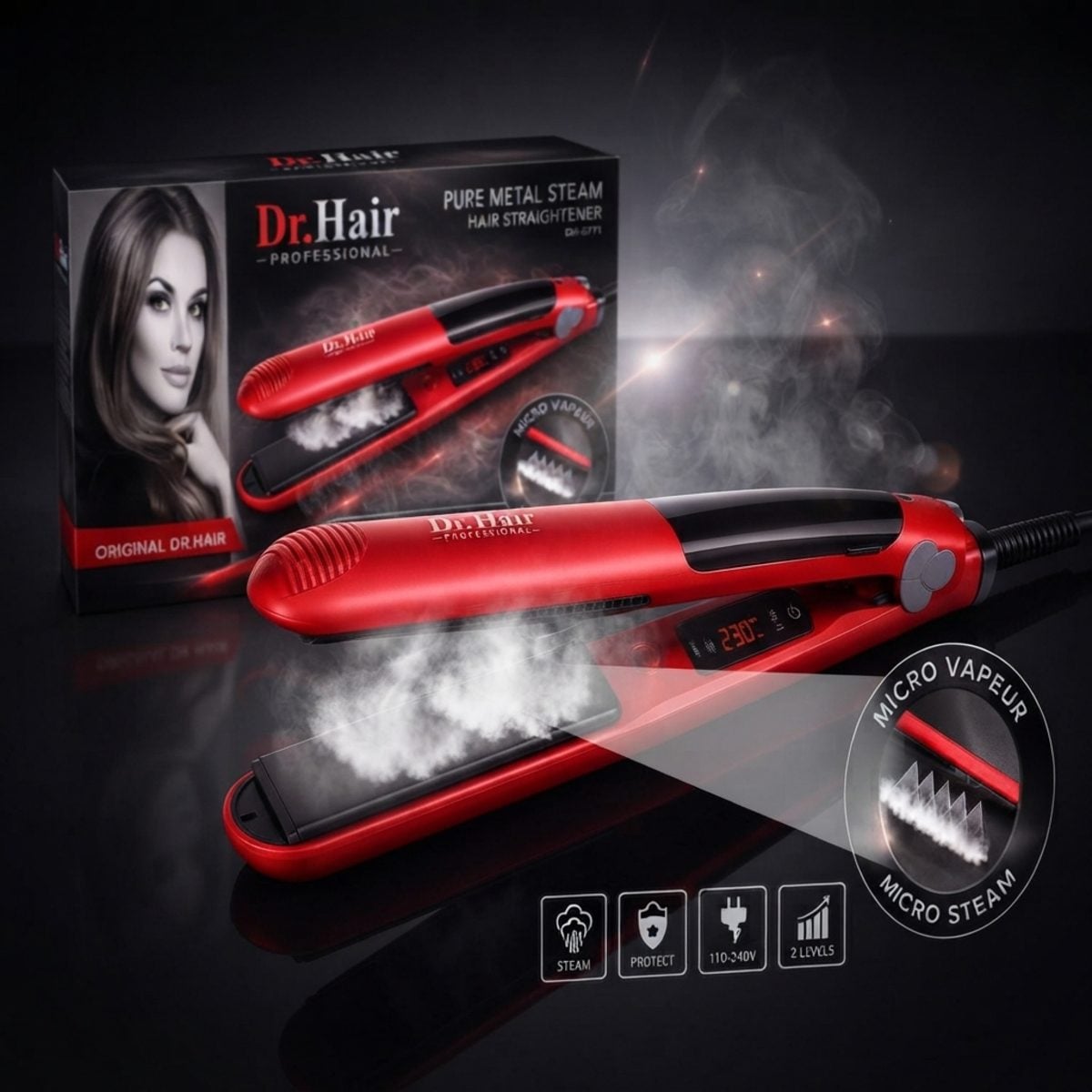 DR.HAIR PURE METAL STEAM 20171