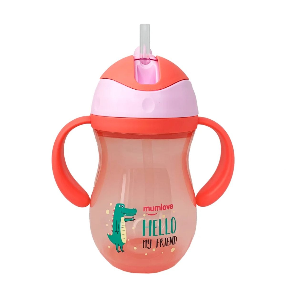 MUMLOVE 260ML كاسه مع شلمونه ملون