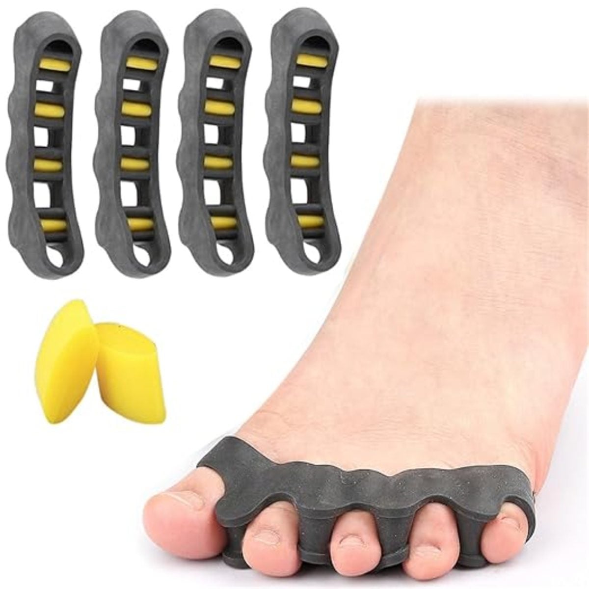 ADJUSTABLE 5 HOLE TOE SEPARATORS 1PAIR