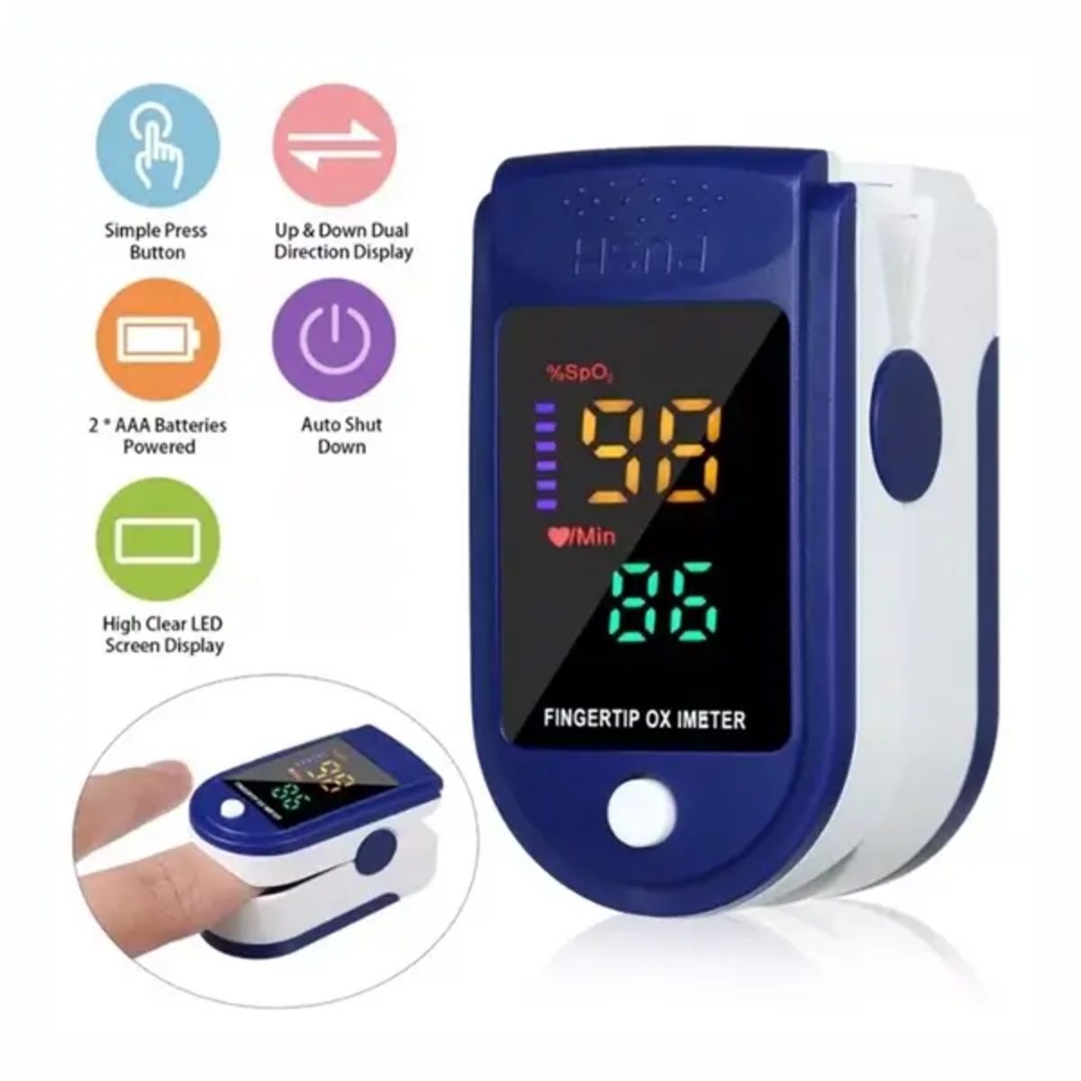 FINGERTIP PULSE OXIMETER سعر عرض44-3