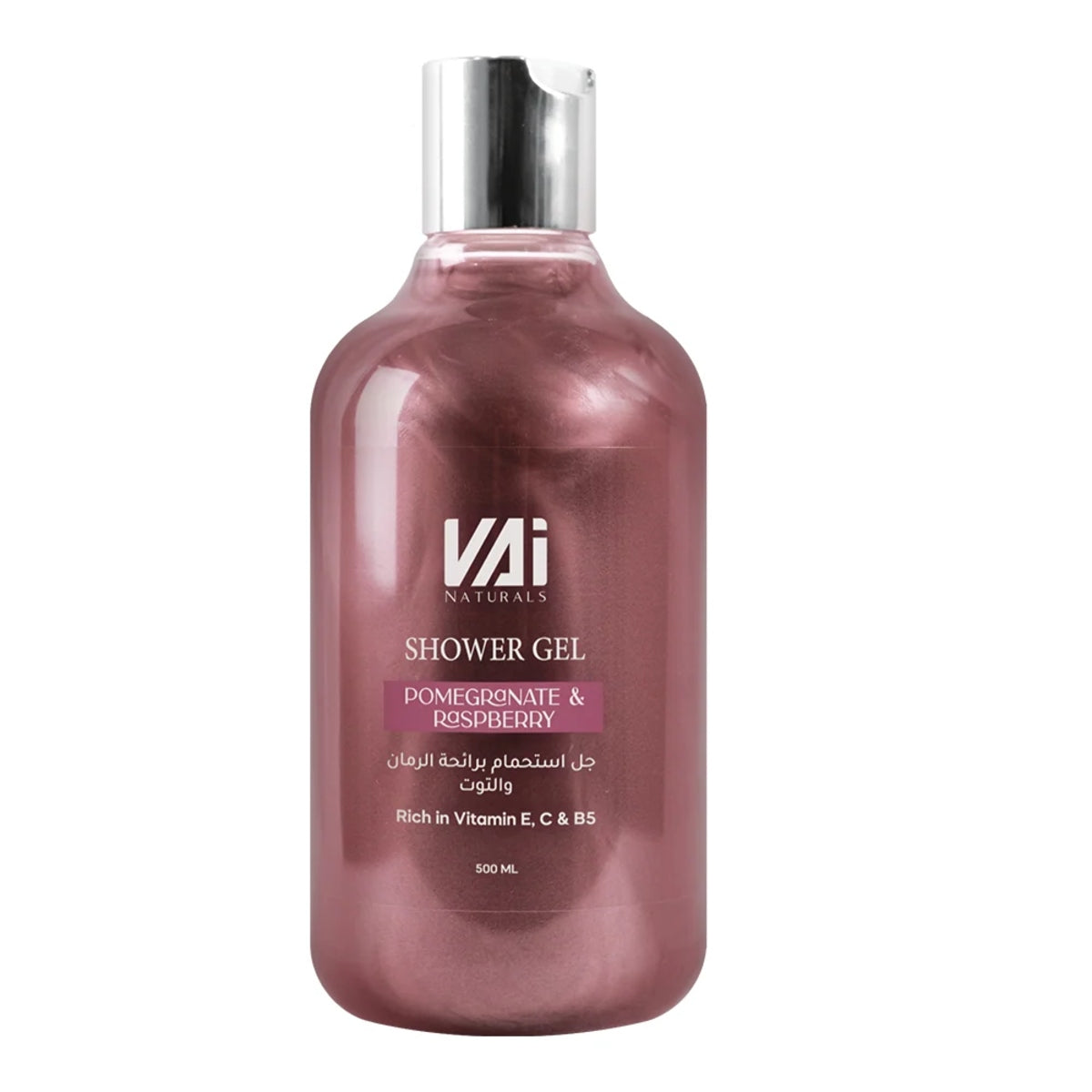 VAI NATURALS SHOWER GEL POMEGRANTE&RASPBERRY 500ML