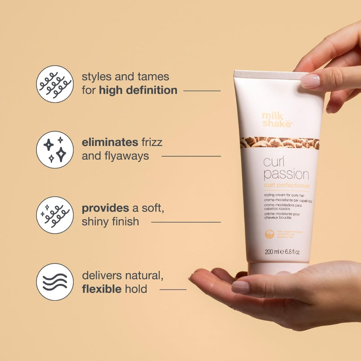 MILK SHAKE CURL PASSION STYLING CREAM 200ML