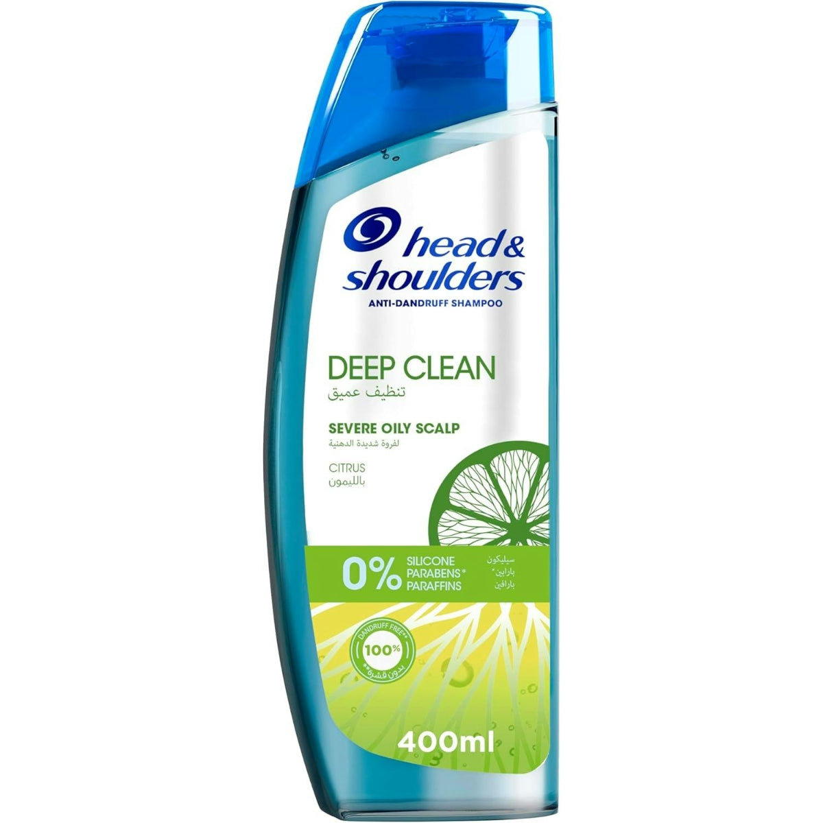 HEAD & SHOULDERS DEEP CLEAN CITRUS SHAMPOO 400ML