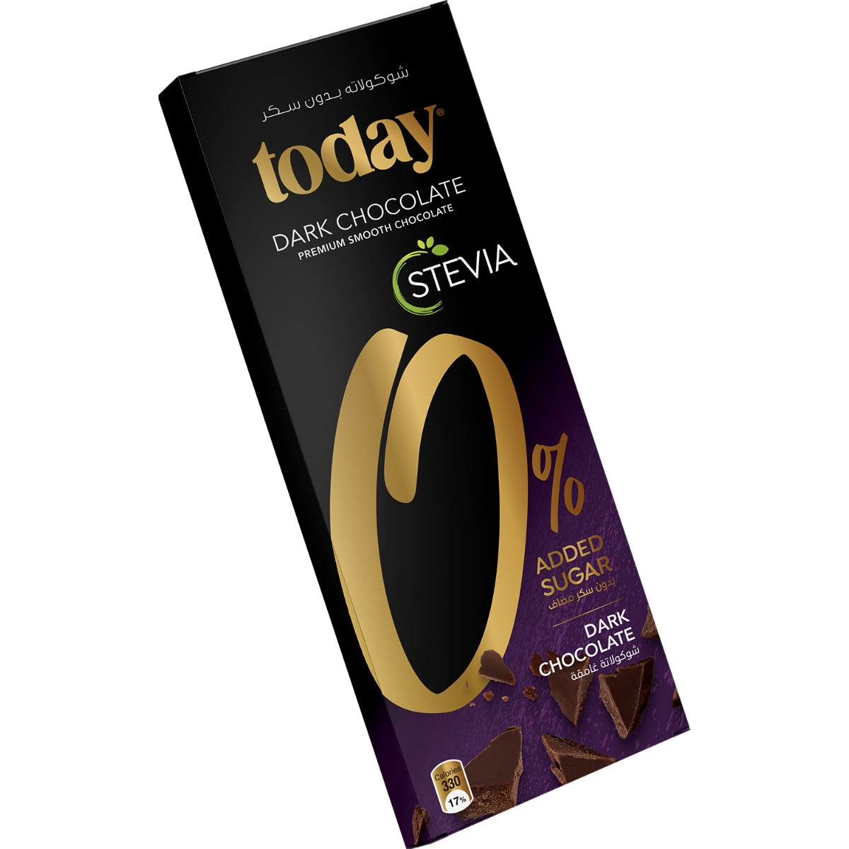 TODAY STEVIA DARK CHOCOLATE CLASSIC 60G