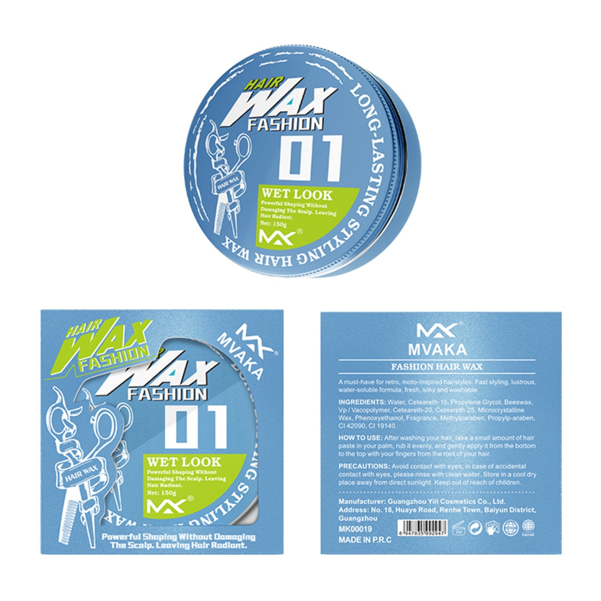 HAIR WAX FASHION 01 150G
