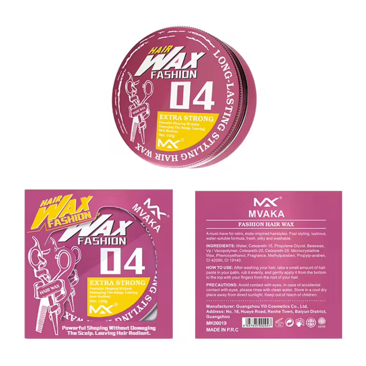 HAIR WAX FASHION 04 150G