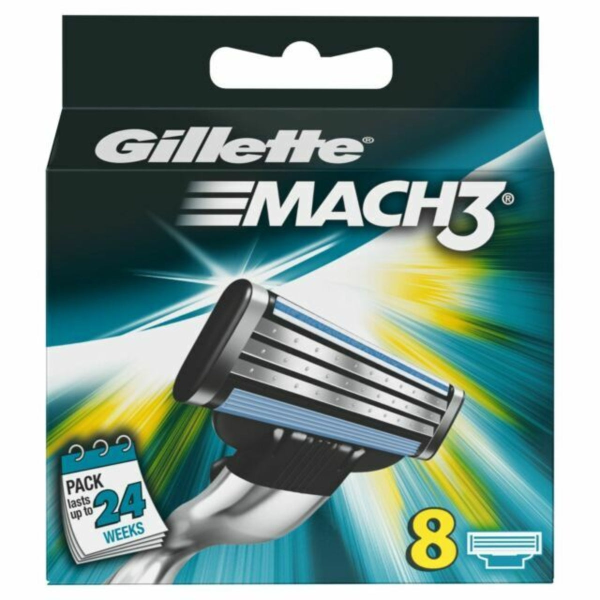 GILLETTE MACH3 8