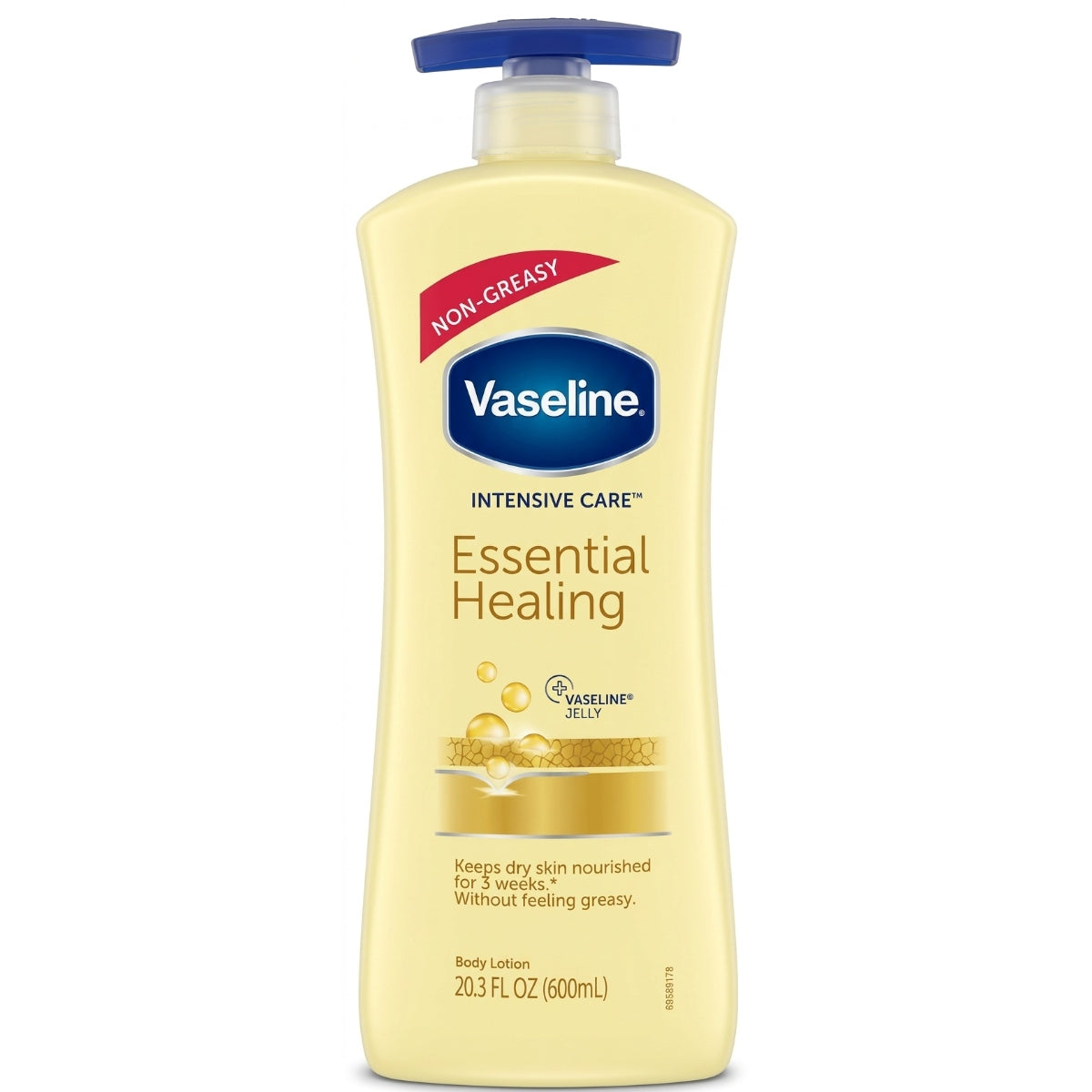 VASELINE JELLY ESSENTIAL HEALING BODY LOTION 600ML