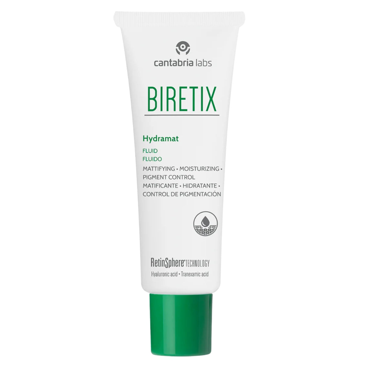 CANTABRIA BIRETIX HYDRAMAT MOISTURIZING FLUID 50ML