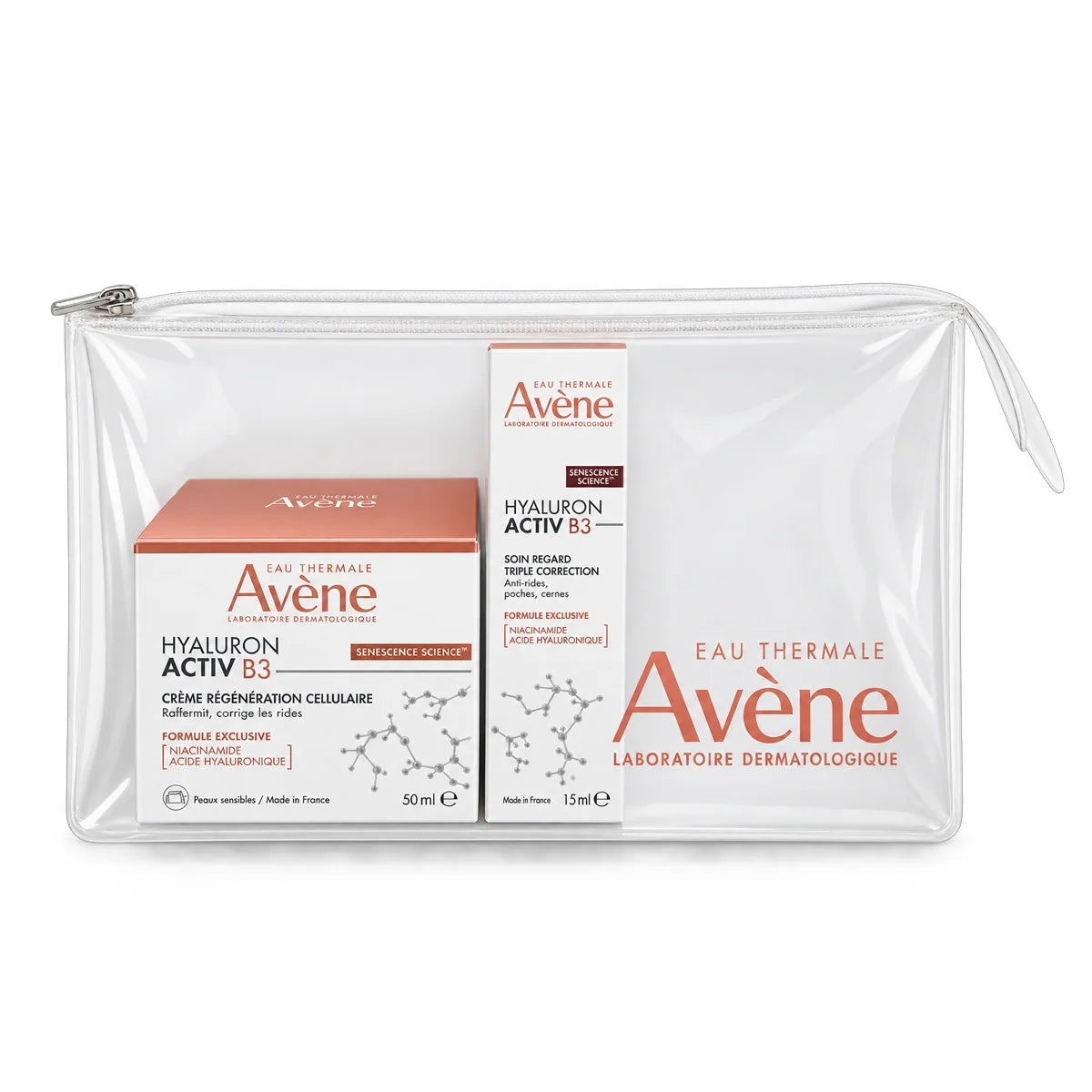 AVENE HYALURON ACTIV B3 D NIGHT CREAM 50ML + EYE CREAM FREE