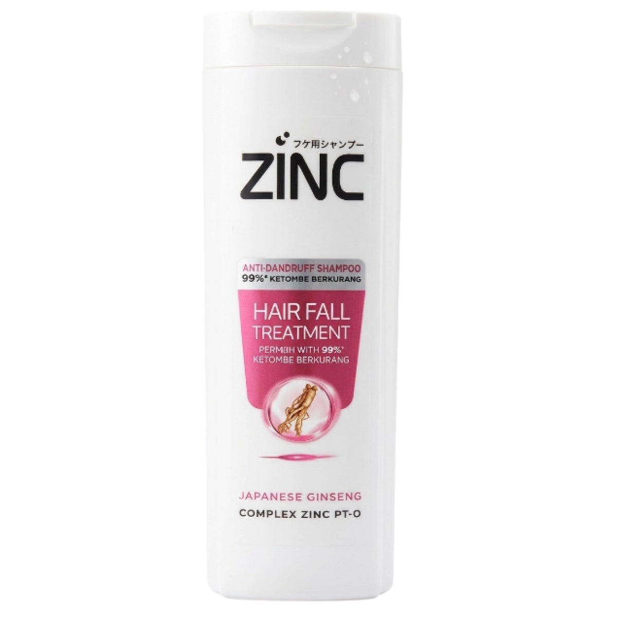 ZINC SHAMPOO FOR ANTI DANDRUFF GINESING 340ML