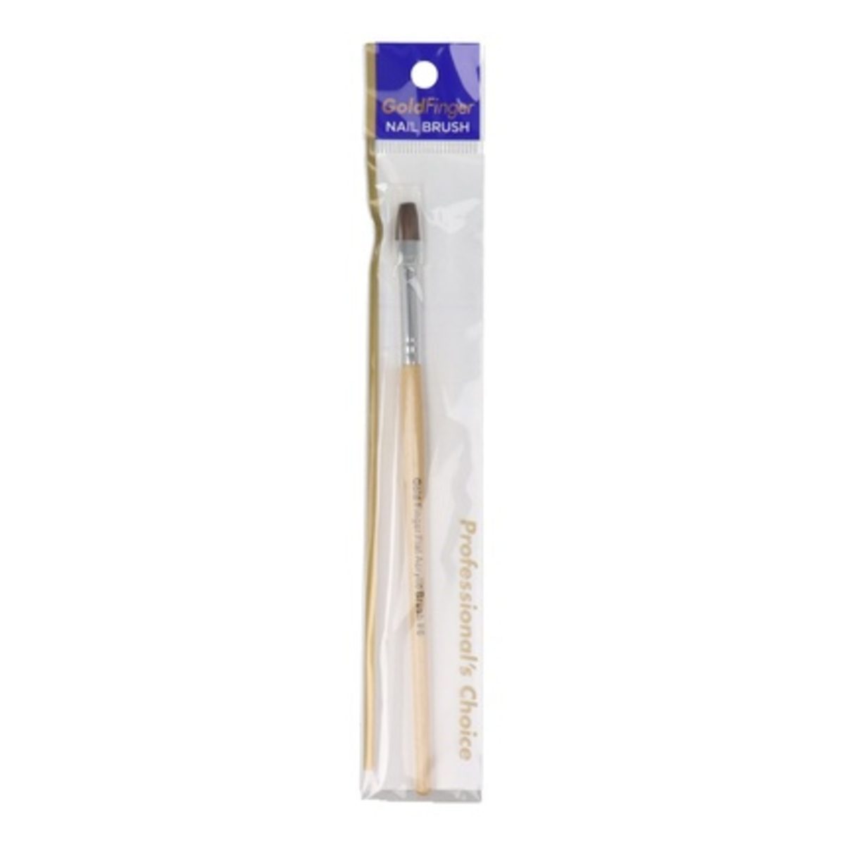 KISS GOLD FINGER FLAT ACRYLIC BRUSH#6