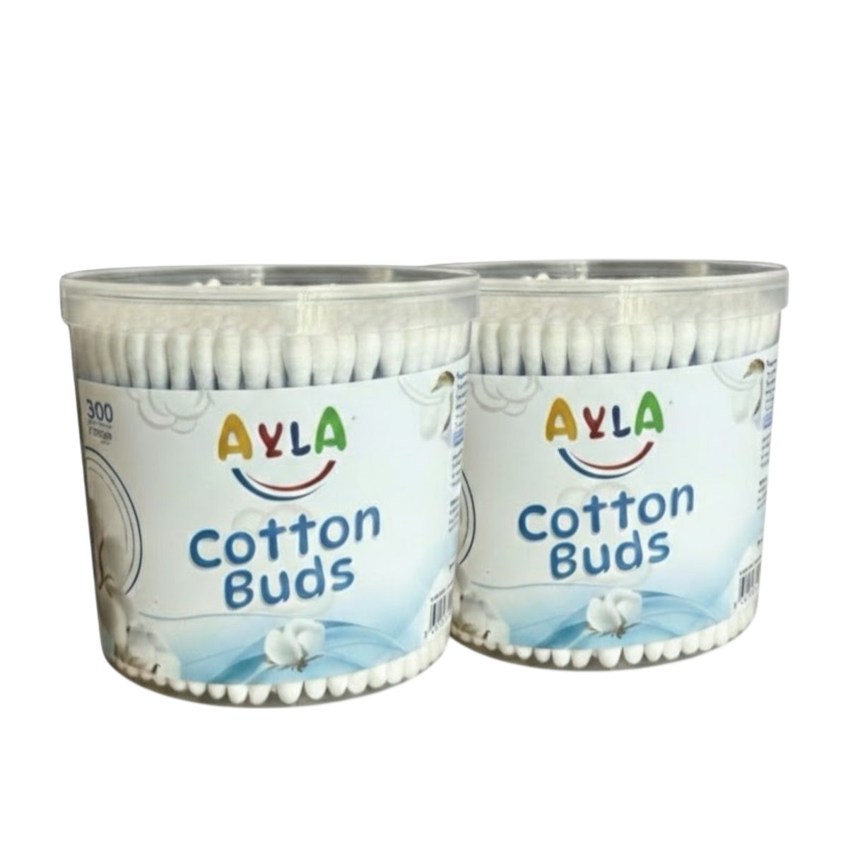 AYLA COTTON BUDS 300PCS(عرض 2 قطعة)