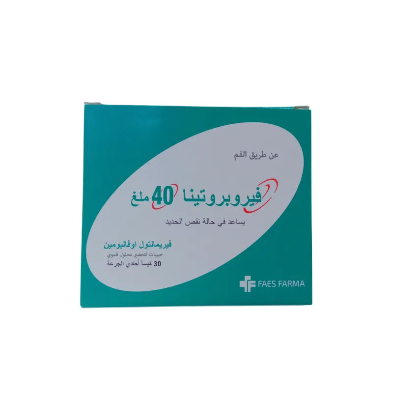 FERROPROTINA 40MG 30 SACH