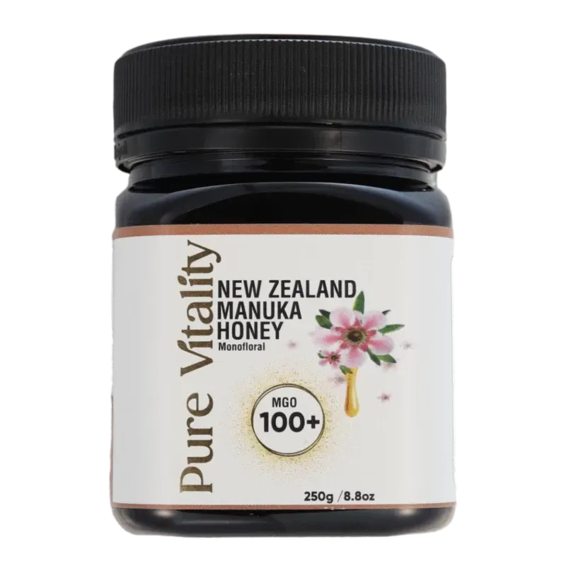 PURE VITALITY NEW ZEALAND MANUKA HONEY MGO 100+ 250G