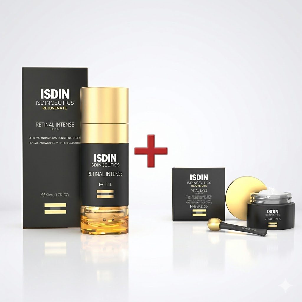 ISDIN RETINAL INTENSE SERUM &VITAL EYES CREAM OFFER