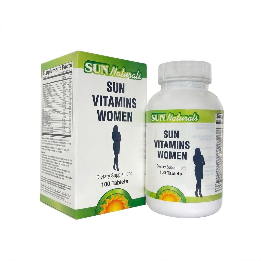 SUN NATURAL SUN VITAMINS WOMEN 100TAB
