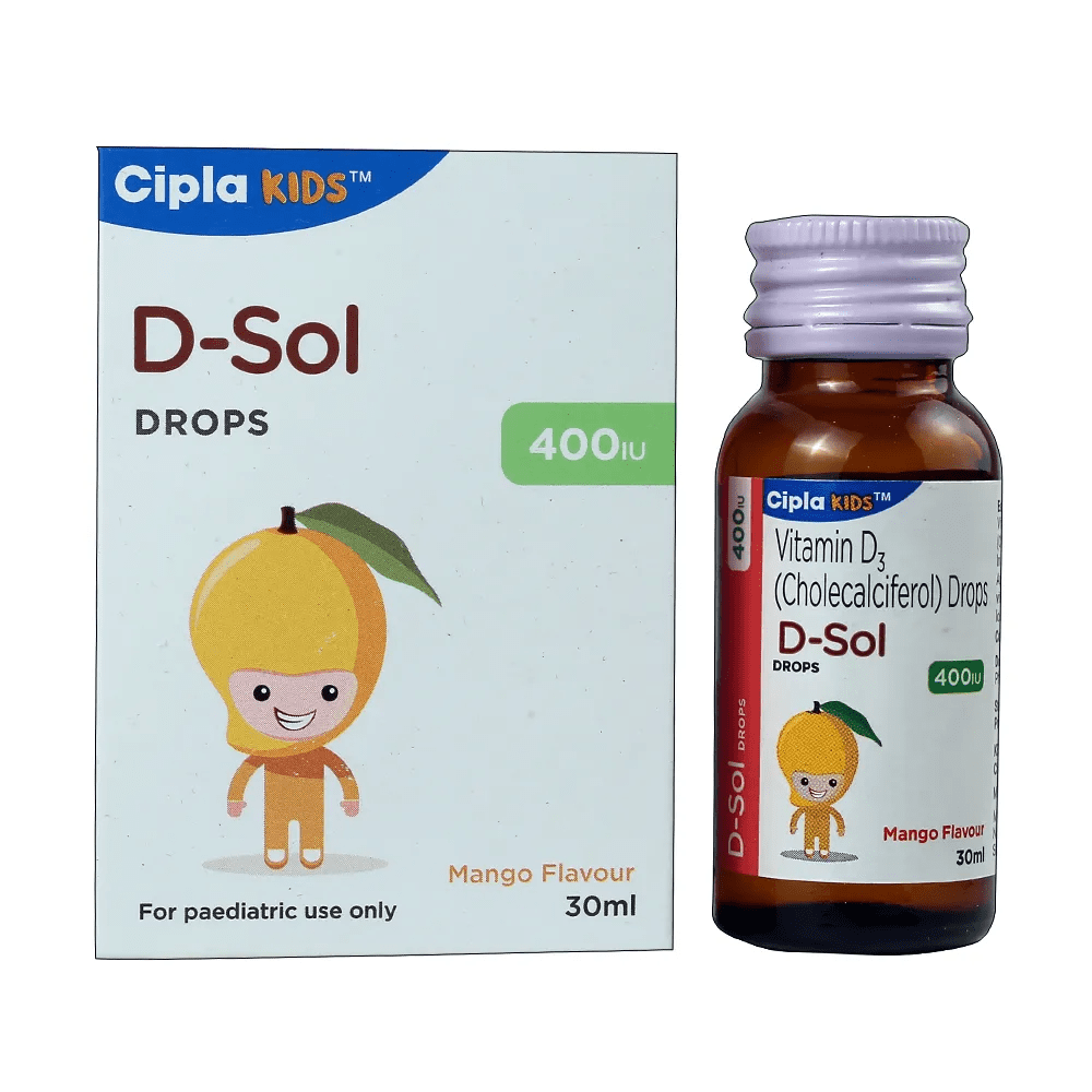 SOL D BABY ORAL DROP 400IU 30ML