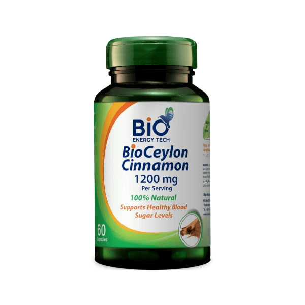 BIOENERGY BIO CEYLON CINNAMON 1200MG 60CAP