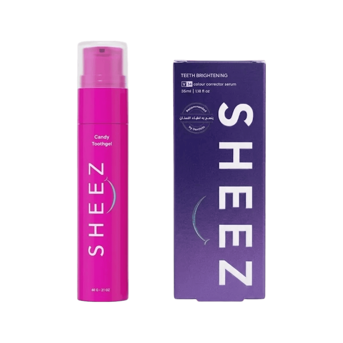 SHEEZ KIT SERUM + CANDY TOOTHGEL