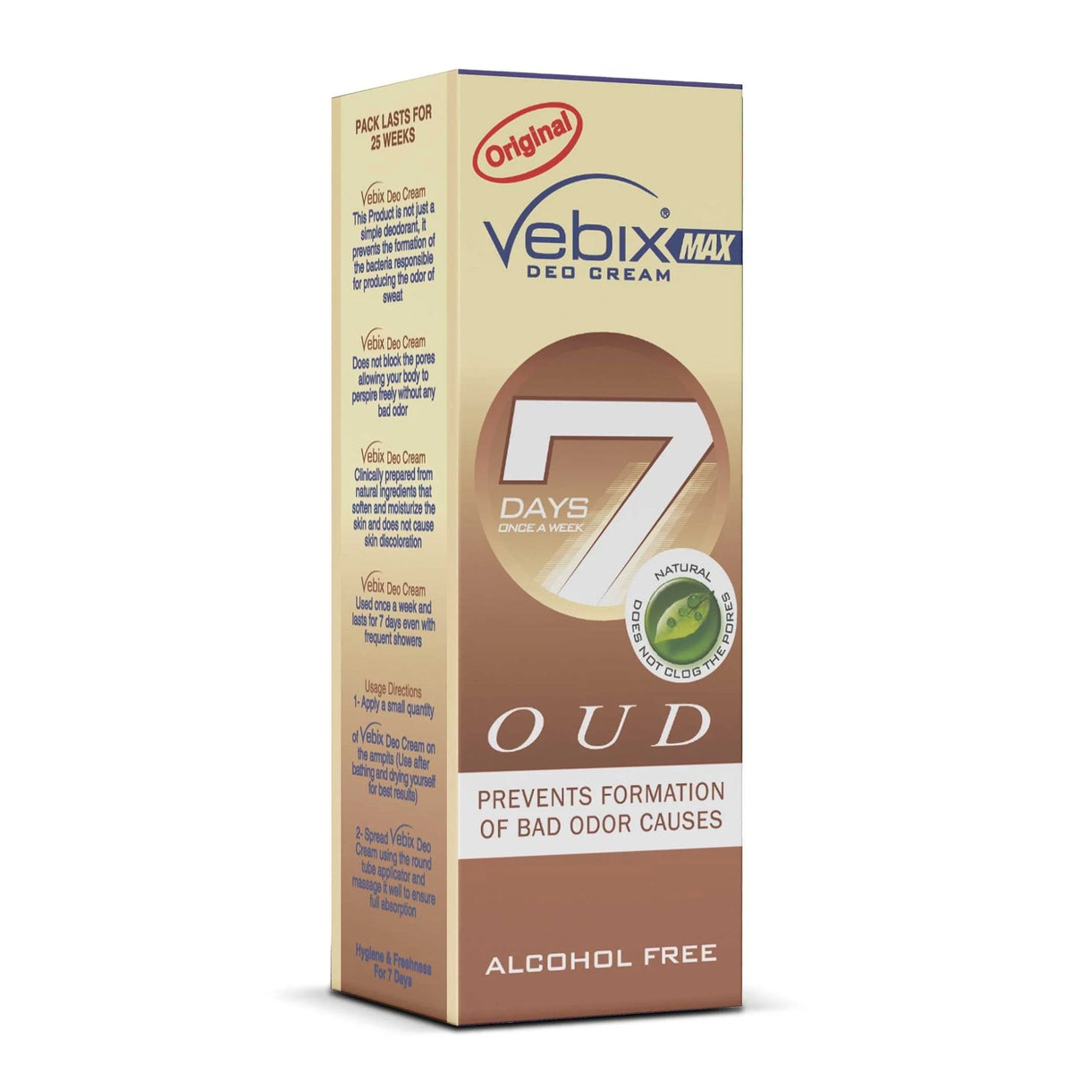 VEBIX DEO CREAM OUD 25ML