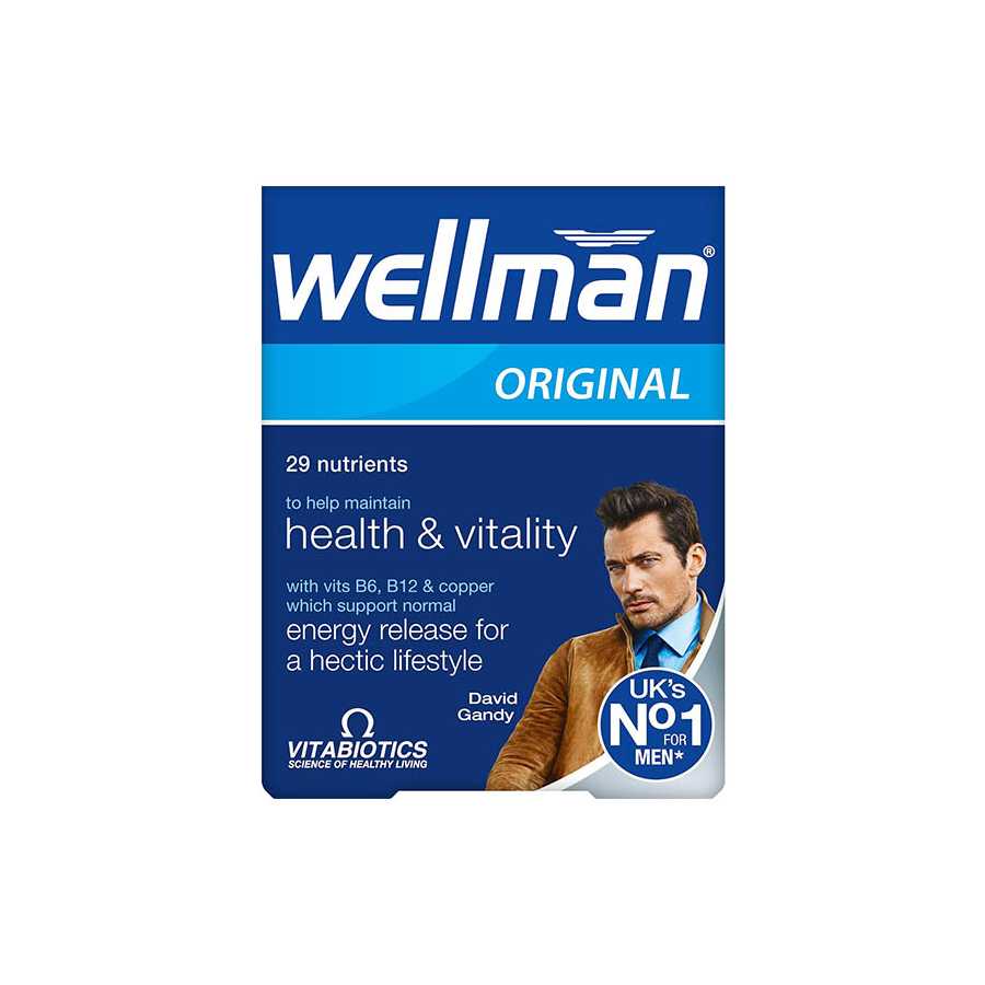 VITABIOTICS WELLMAN ORIGINAL 30TAB
