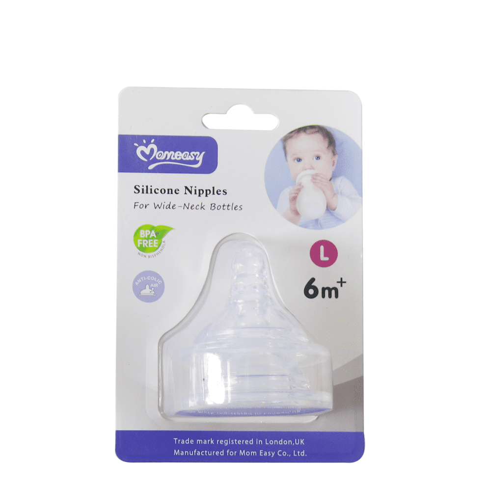 MOMEASY NIPPLE 2PCS +6M