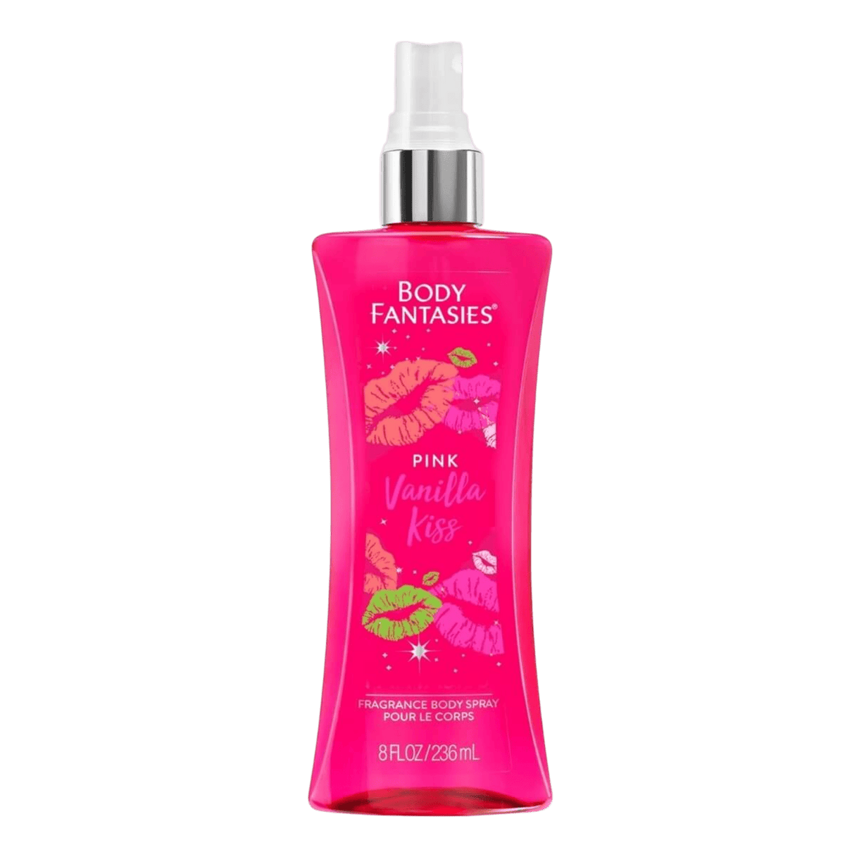 BODY FANTASIES PINK VANILLA KISS BODY MIST 236ML