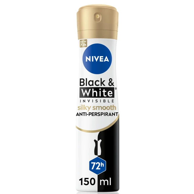 NIVEA BLACK&WHITE SPRAY GOLD 150ML