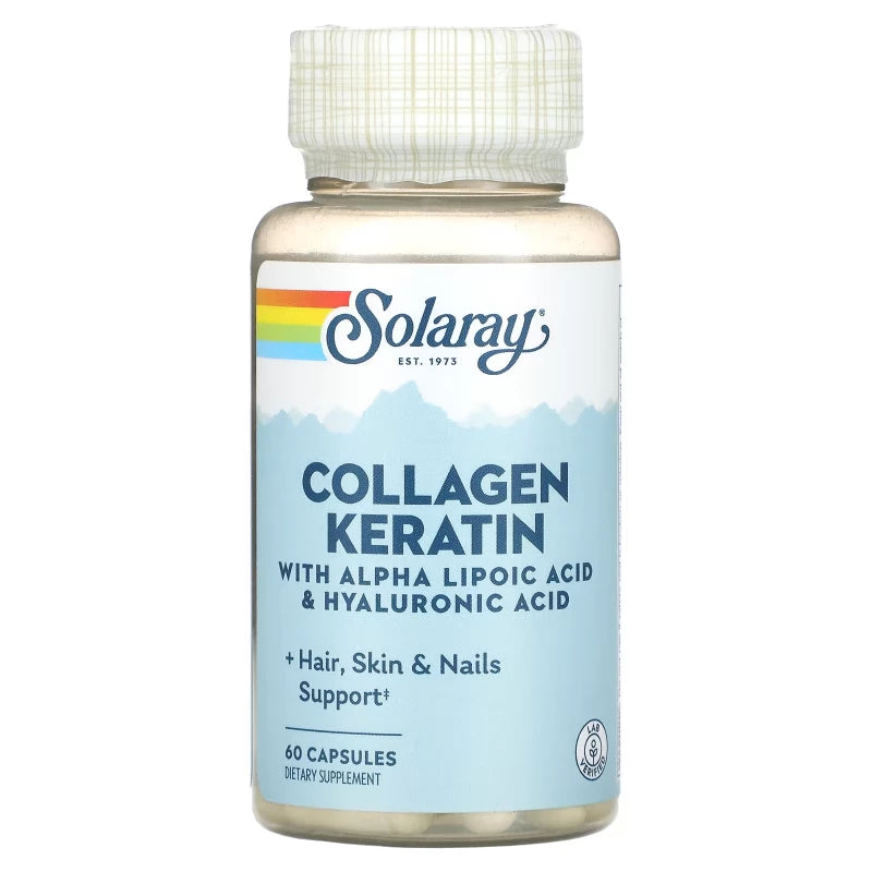SOLARAY COLLAGEN KERATIN 60CAP
