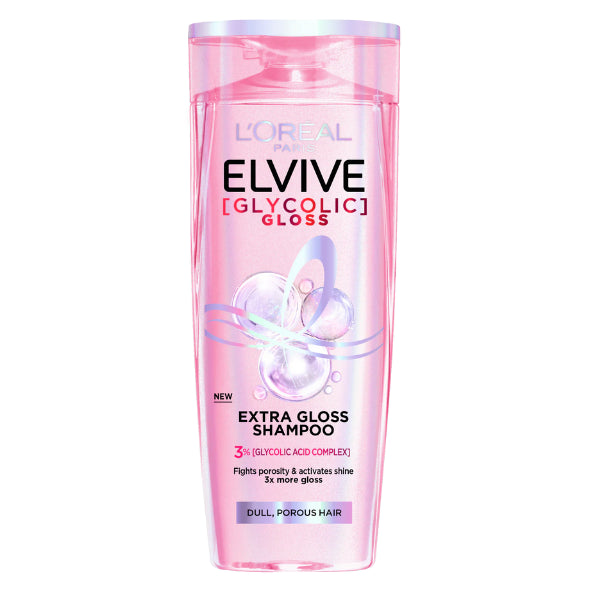 LOREAL ELVIVE GLYCOLIC GLOSS SHAMPOO 600ML