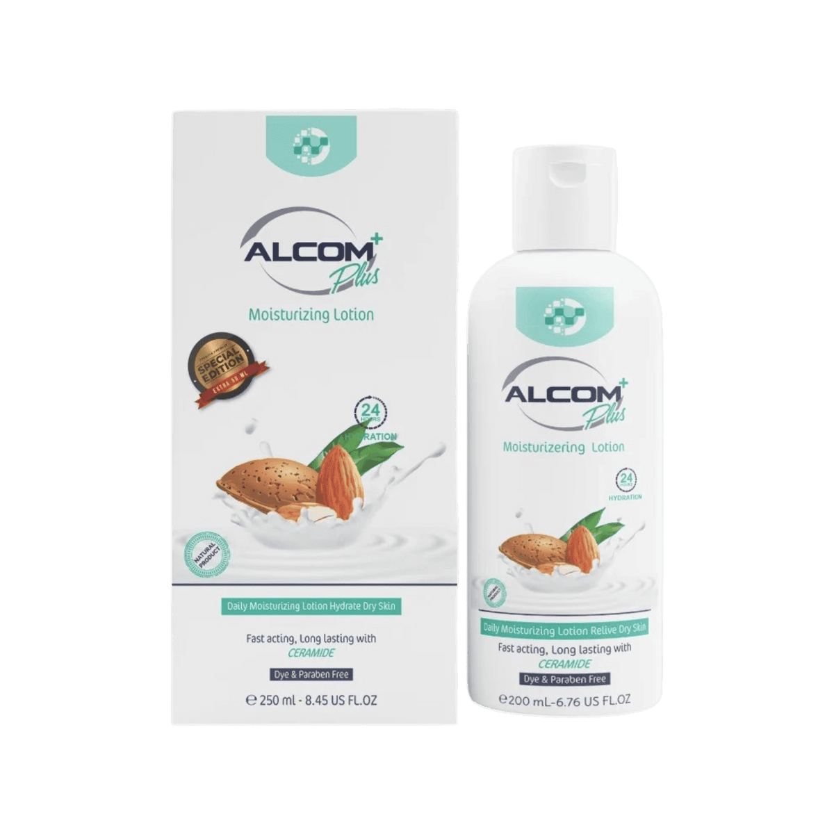 ALCOM PLUS MOISTURIZER LOTION 250ML