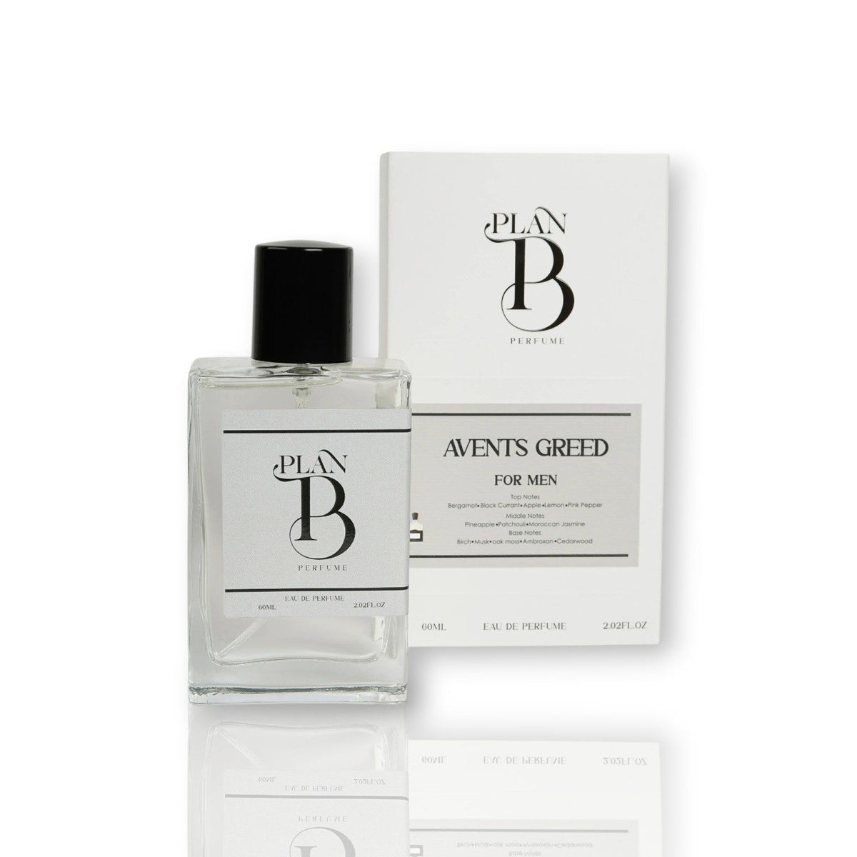 PLAN B AVENTS GREED PERFUME 60ML FOR MEN
