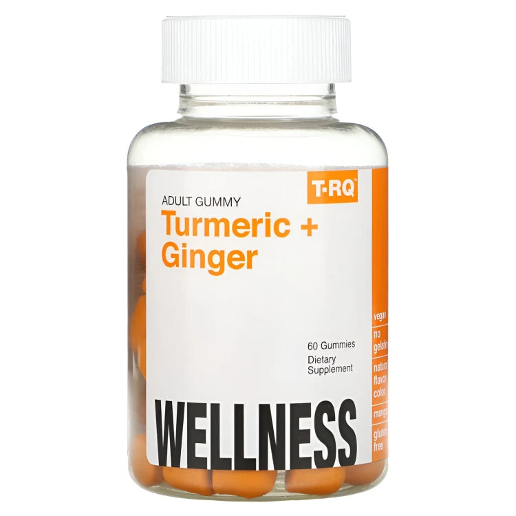 T-RQ TURMERIC+GINGER 60GUMMY+GIFT