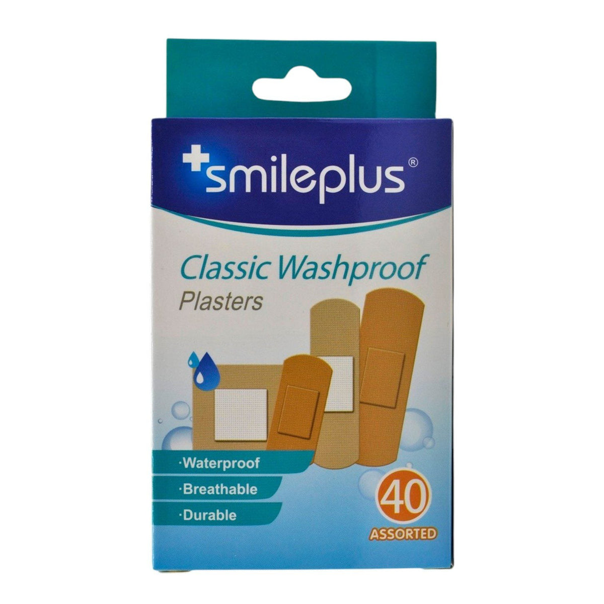 SMILEPLUS CLASSIC WASHPROOF PLASTER 40 PAC