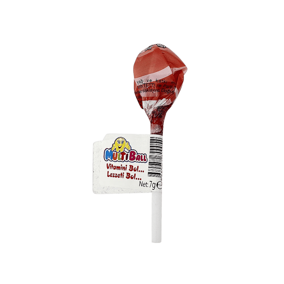 MULTIVITAMIN MULTIBALL LOLLIPOP 7G
