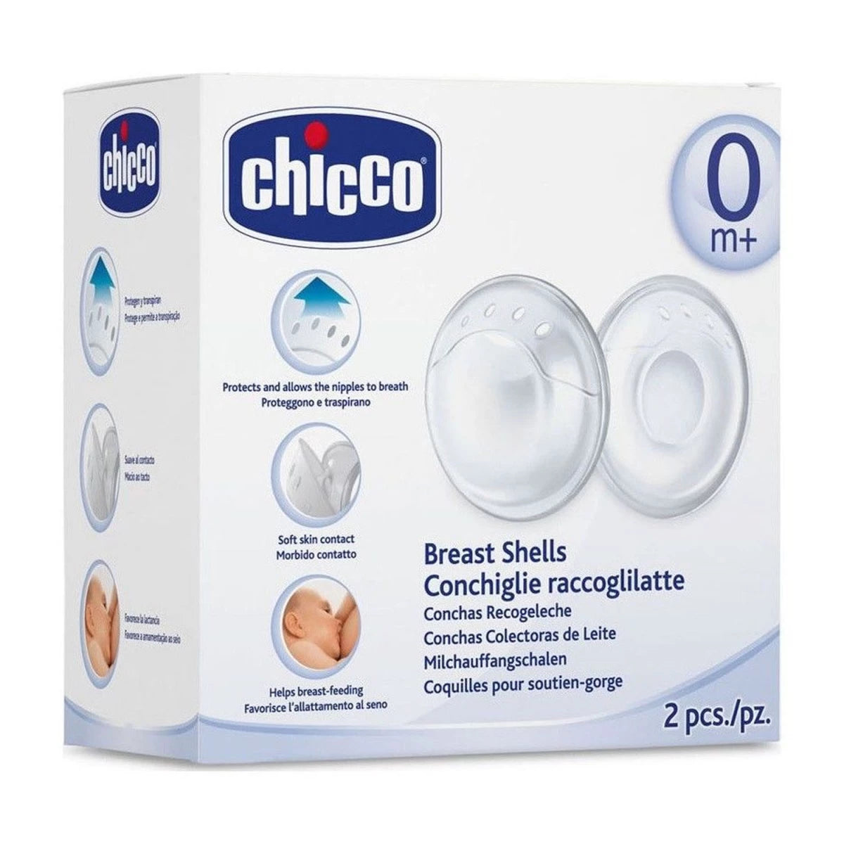 CHICCO BREAST SHELLS 2PCS