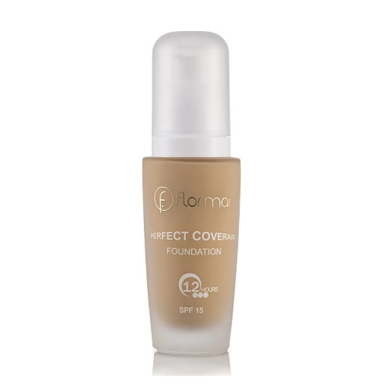 FLORMAR - PERFECT COVERAGE FOUNDATION 102 SOFT BEIGE