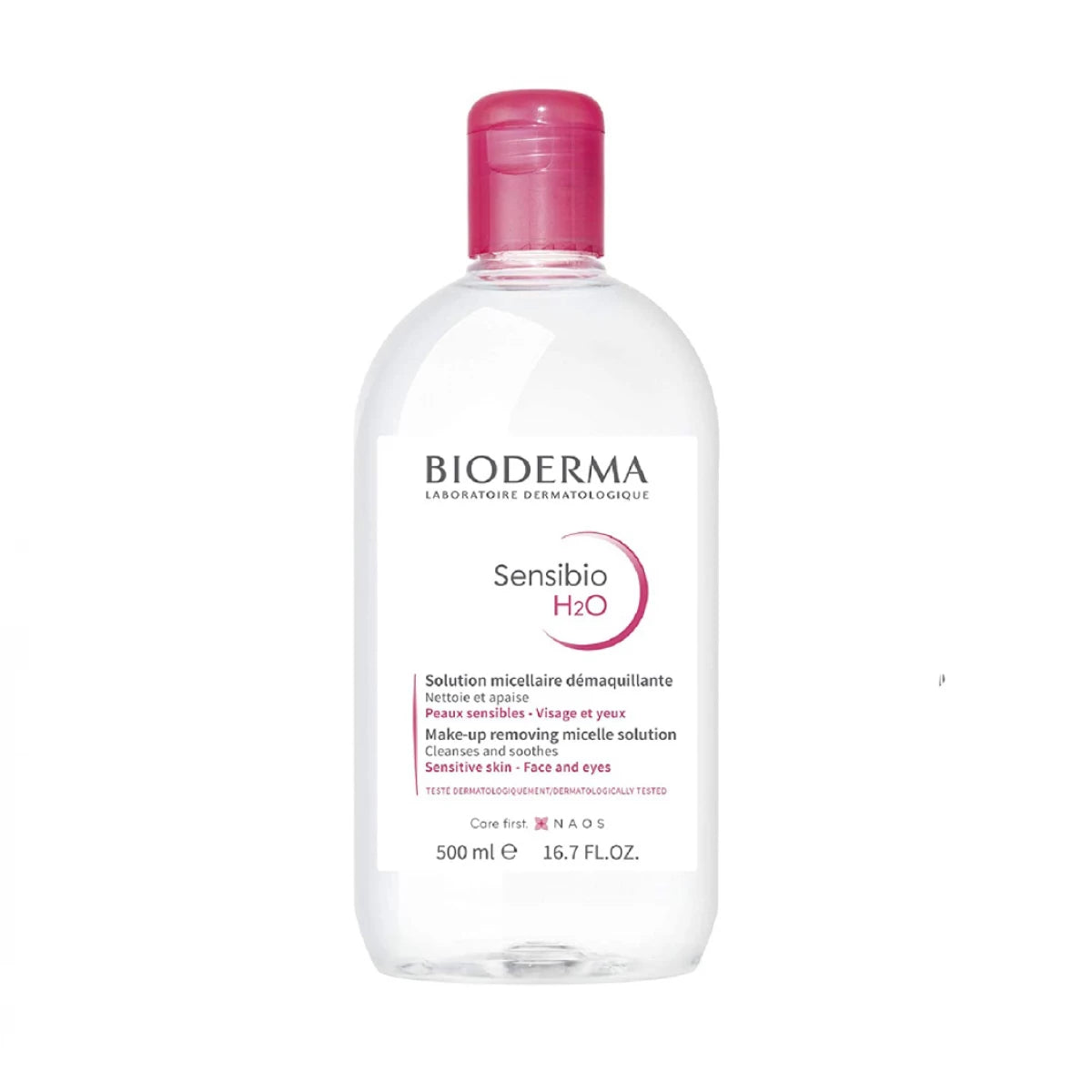 BIODERMA SENSIBIO H2O MICELLAR WATER CAP 500ML