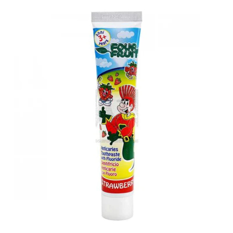 SILVER CARE FOUR FRUIT JUNIOR GEL STRAWBERRY T.P 50ML