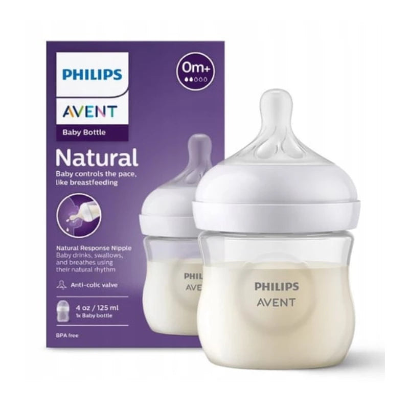 AVENT NATURAL RESPONSE BOTTLE 0-3M 125ML