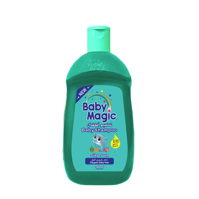 BABY MAGIC SHAMPOO OFFER 750ML+250ML SILKY TOUCH اخضر