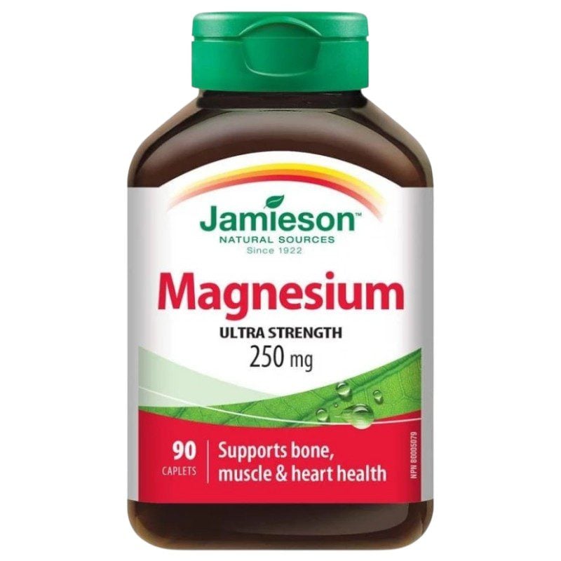JAMIESON MAGNESIUM 250MG 90CAP