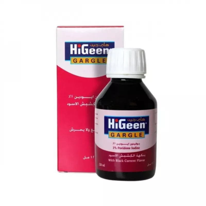 HIGEEN IODINE GARGLE 120ML