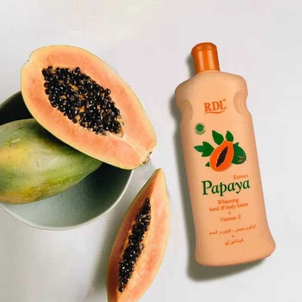 RDL PAPAYA BODY LOTION 600ML